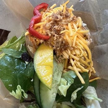 Potato Valley Cafe - Garlic Butter with Cheddar - Cafes Near Me - Annapolis, Maryland