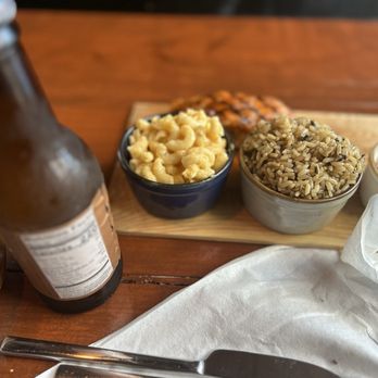 14 Parishes - Algiers Point - Salmon, Mac & Cheese and Spanish rice - Caribbean Near Me - New Orleans, Louisiana 14 Parishes - Algiers Point - Salmon, Mac & Cheese and Spanish rice - Caribbean Near Me - New Orleans, Louisiana