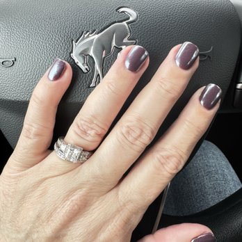 Bliss Nail Spa - love the chrome! - Nail Salons Near Me - Fort Mill, South Carolina