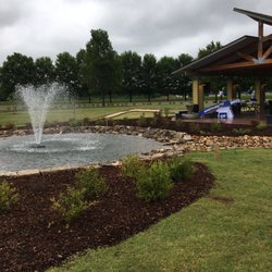 Oak Tree Bistro - Front plus pavilion. Fridays Farmers Markets are held in the pavilion.
