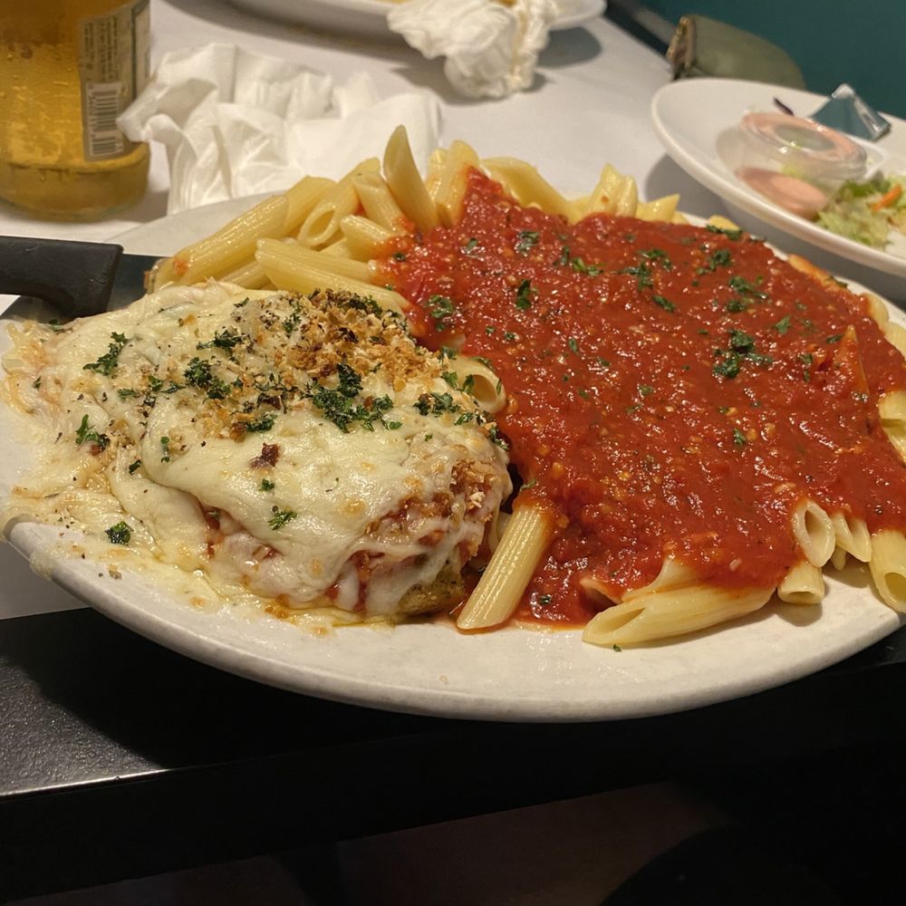 Chicken Parmesan Pasta Chicken Parmesan Pasta