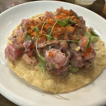 Holbox - Tuna tostada - Latin American Near Me - Los Angeles, California