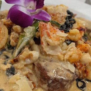 Cornetta's Restaurant & Marina - Seafood Pasta with Truffle Cream Sauce - Seafood Near Me - Piermont, New York Cornetta's Restaurant & Marina - Seafood Pasta with Truffle Cream Sauce - Seafood Near Me - Piermont, New York