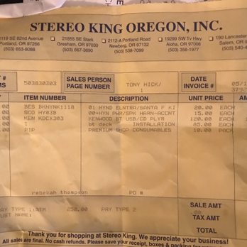 Stereo King - Electronics Near Me - Clackamas, Oregon