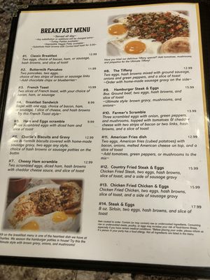 Menu photo 1 Charlie's Main St Cafe Minot, ND