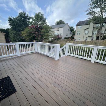 Perez Painting & Renovations - New composite deck - Painters Near Me Perez Painting & Renovations - New composite deck - Painters Near Me