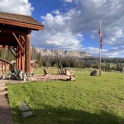 Brooks Lake Lodge & Spa - Overlooking the mountains