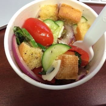 Meat & Bread - Salad of the day: panzanella - Sandwiches Near Me - Vancouver, British Columbia Meat & Bread - Salad of the day: panzanella - Sandwiches Near Me - Vancouver, British Columbia