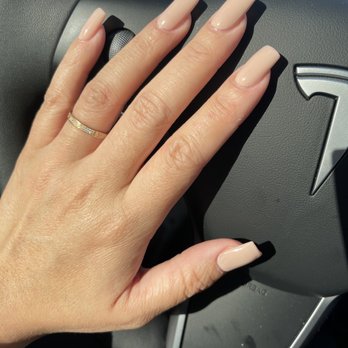 Fairy Nails Lounge - Full set/ gel overlay / square square shape fixed by Tim - Eyebrow Services Near Me - Hayward, California Fairy Nails Lounge - Full set/ gel overlay / square square shape fixed by Tim - Eyebrow Services Near Me - Hayward, California