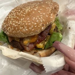 Double Bacon  Cheeseburger
