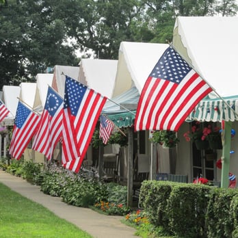 Ocean Grove Beach - tent city on July 4th - Beaches Near Me