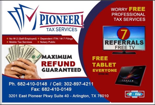 Pioneer1 Tax Services