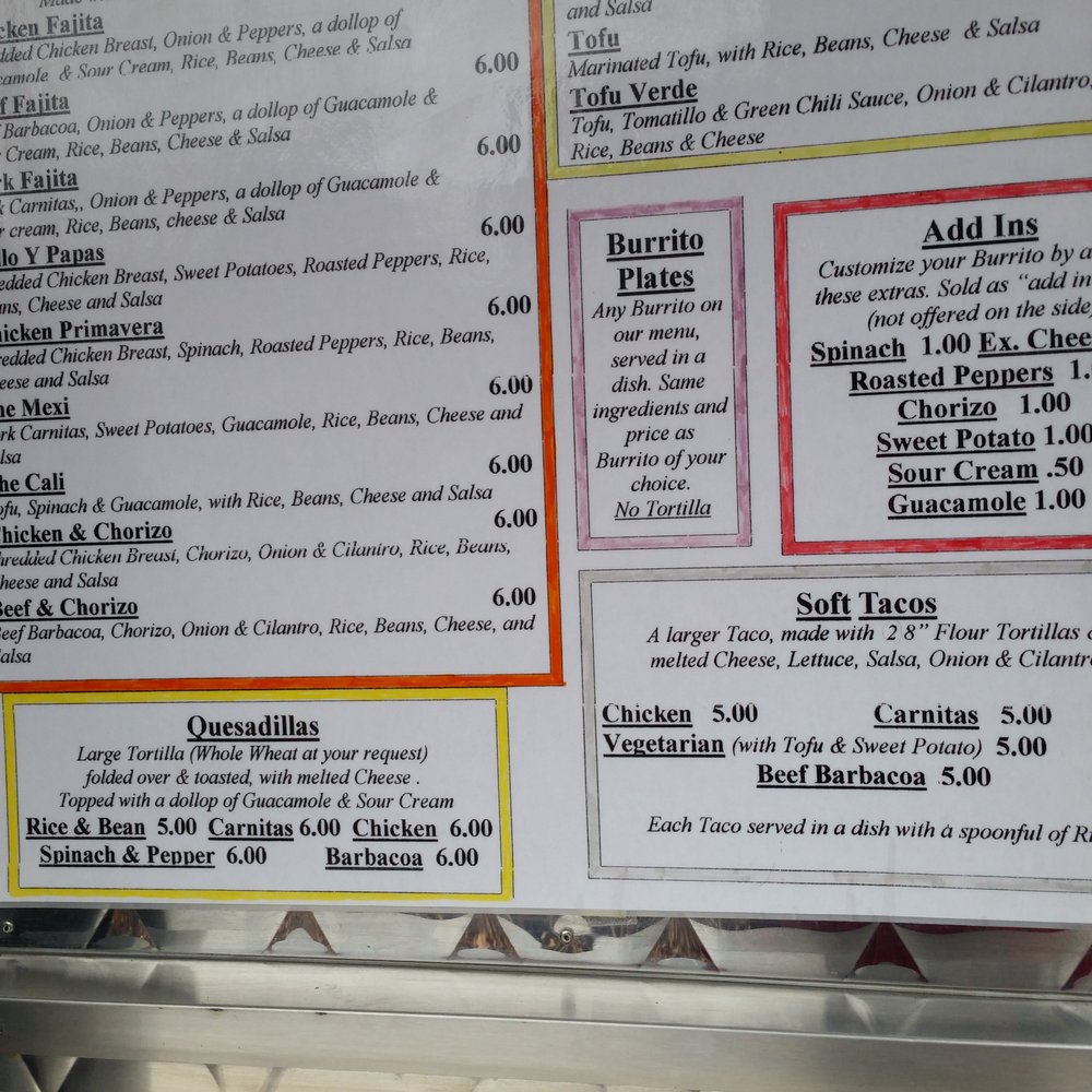 Menu Menu
