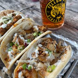 Yellow City Street Food - Fish and Shrimp Tacos