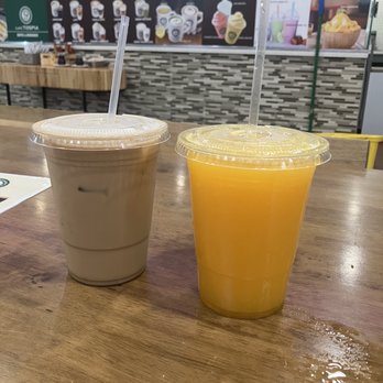 Cafe Tospia - Orange juice and iced coffee - Cafes Near Me - West New York, New Jersey Cafe Tospia - Orange juice and iced coffee - Cafes Near Me - West New York, New Jersey
