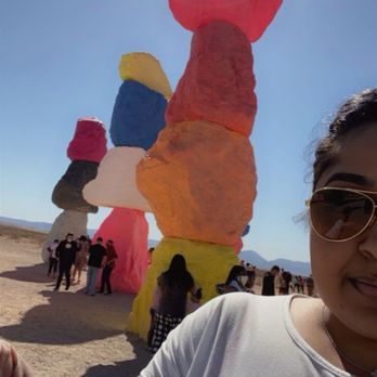 Seven Magic Mountains - Public Art Near Me - Las Vegas, Nevada Seven Magic Mountains - Public Art Near Me - Las Vegas, Nevada