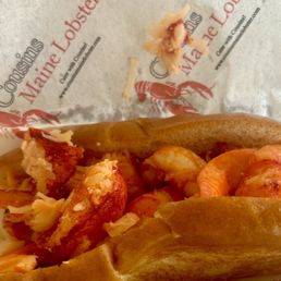 Lobster roll..
