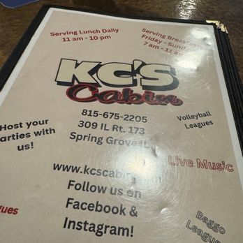 KC's Cabin - Bars Near Me - Spring Grove, Illinois