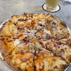 Tony's Mountain Pizza - Buckin Bronco pizza. Delish!