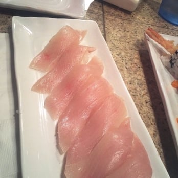 Sushi Asahi - yellowtail, rice under was gross and hard - Sushi Bars Near Me - Riverside, California