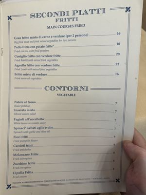 Menu photo 2 Trattoria Antico Fattore Florence, FI Menu photo 2 Trattoria Antico Fattore Florence, FI
