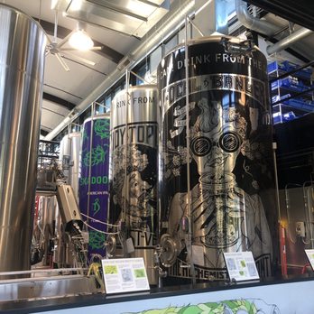 The Alchemist - The brewery (middle) secrion where you can learn about their process. - Breweries Near Me - Stowe, Vermont The Alchemist - The brewery (middle) secrion where you can learn about their process. - Breweries Near Me - Stowe, Vermont