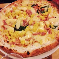 Funiculì Funiculà - Pizza con Crocchè, Mozzarella eProsciutto Cotto