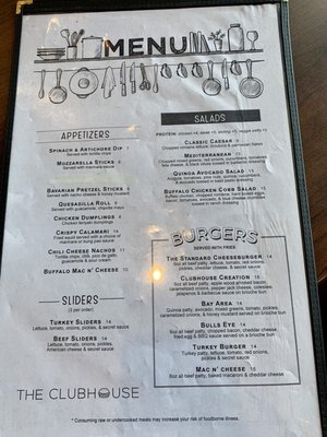 Menu photo 2 The Clubhouse New Hyde Park, NY Menu photo 2 The Clubhouse New Hyde Park, NY