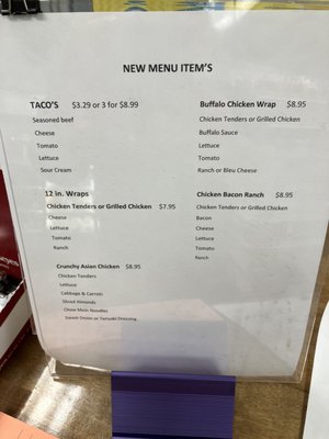 Menu photo 1 Brian's Country Market Centerville, PA