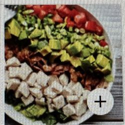 Submarina - This is what the Turkey Club Salad on the website shows