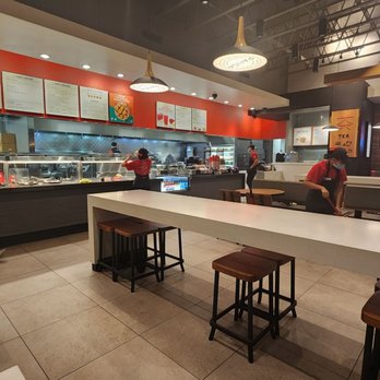 Panda Express - Eating and ordering area - Chinese Near Me - Hacienda Heights, California
