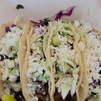 Dab Tacos - Carne Asada tacos. Also tried the lobster torta, and shrimp tacos. Best f'n tacosalad EVER. Gotta try them. - Tacos Near Me - Fresno, California Dab Tacos - Carne Asada tacos. Also tried the lobster torta, and shrimp tacos. Best f'n tacosalad EVER. Gotta try them. - Tacos Near Me - Fresno, California