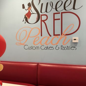 Sweet Red Peach - Inside decor/ logo - Custom Cakes Near Me - Santa Clarita, California Sweet Red Peach - Inside decor/ logo - Custom Cakes Near Me - Santa Clarita, California