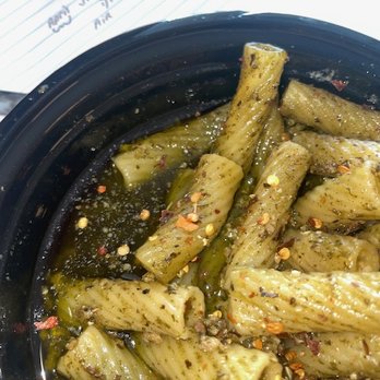 Bar Parioli By Botte - Oil Laden Rigatoni Pesto w Sausage - Italian Near Me - Queens, New York
