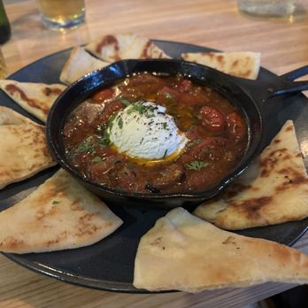 Louie's Wine Dive & Kitchen 119 - Baked goat cheese appetizer - Wine Bars Near Me - Leawood, Kansas
