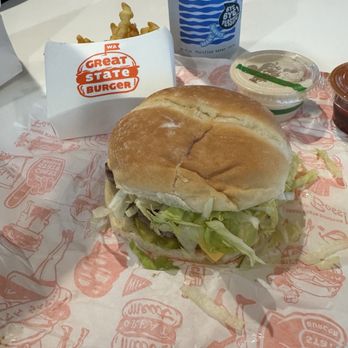 Great State Burger - Great state burger and crinkle fries - Fast Food Near Me - Seattle, Washington