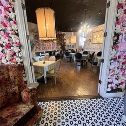Inside seating. Inside seating.