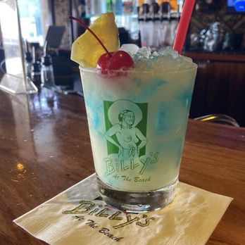 Billy's at the Beach - Blue Hawaiian - Seafood Near Me - Newport Beach, California Billy's at the Beach - Blue Hawaiian - Seafood Near Me - Newport Beach, California