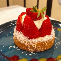 Auberge du vieux village - Fraises sur pavé breton