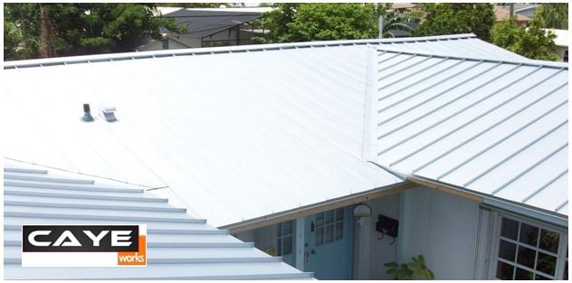 Slide of Caye Works Roofing