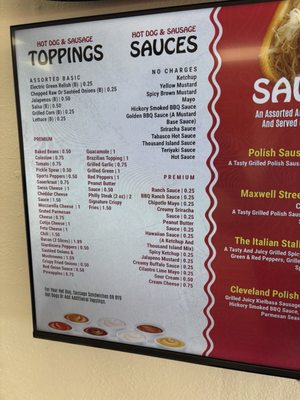 Menu photo 7 Hot Dogs Galore Tampa Bay, FL Menu photo 7 Hot Dogs Galore Tampa Bay, FL