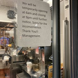 McDonald's - Temporary orders today 10/23