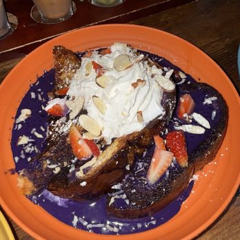 Lola’s by MFK - Ube Tres Leches French Toast - Filipino Near Me - Anaheim, California Lola’s by MFK - Ube Tres Leches French Toast - Filipino Near Me - Anaheim, California