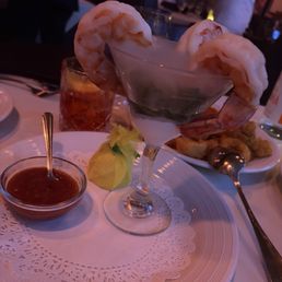Shrimp cocktail very tasty and the sauce was delicious Shrimp cocktail very tasty and the sauce was delicious