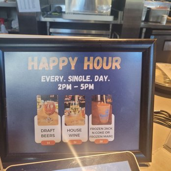 Hazy Barbecue - Happy hours is 2pm to 5pm everyday. Drinks ($4 to $8) and appetizer specials ($6 to $10). - Salad Near Me - Danville, California Hazy Barbecue - Happy hours is 2pm to 5pm everyday. Drinks ($4 to $8) and appetizer specials ($6 to $10). - Salad Near Me - Danville, California