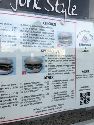 Menu photo 5 Bay Area Bagels Burlingame, CA
