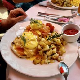 Salmon Eggs Benedict Salmon Eggs Benedict
