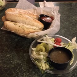 Donoli's Restaurant - Garlic Parm Bread Sticks & Side Salad
