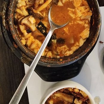 Soy Tofu - Mushroom soup - Korean Near Me - La Palma, California