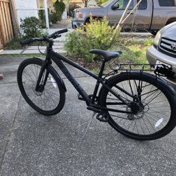 My new bike! It's so beautiful!! Like a ninja's bike.